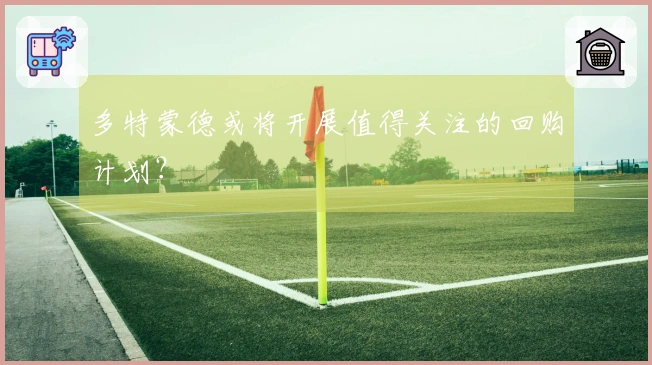 多特蒙德或将开展值得关注的回购计划？